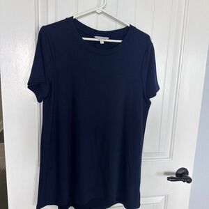 Crown & Ivy blue tee